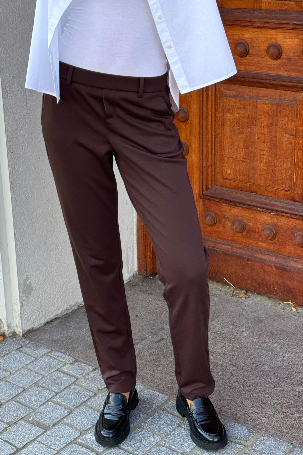 Haylie Pants - Mørkebrun