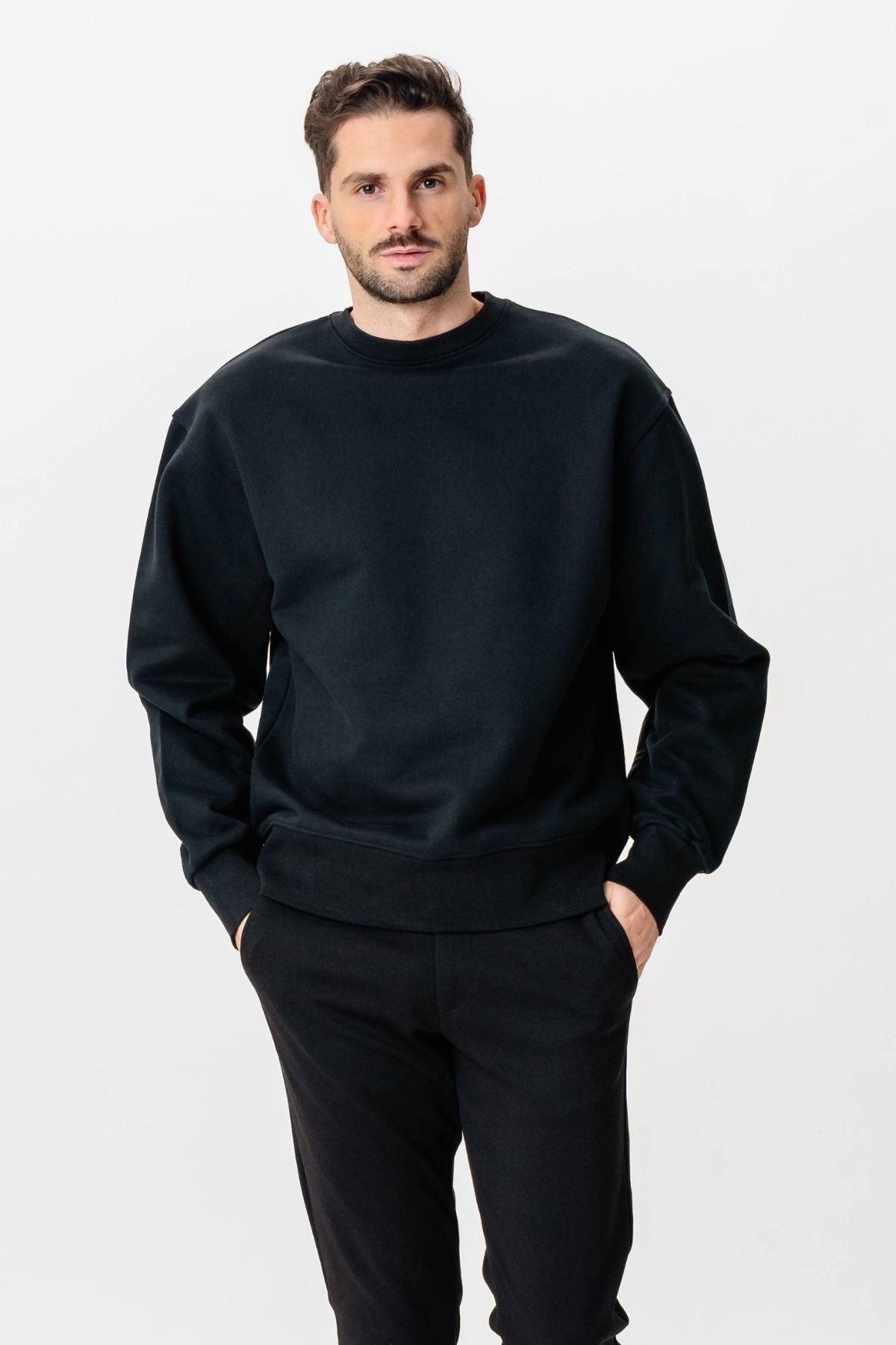 Heavy Crewneck - Sort