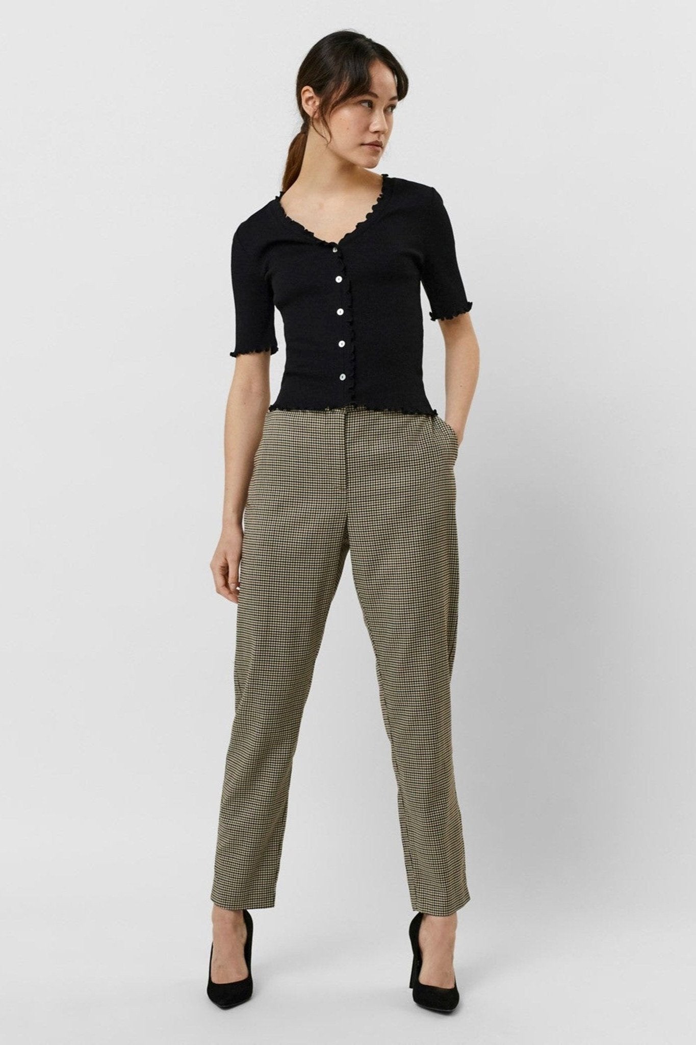 Jane Pants - Brun Ternet