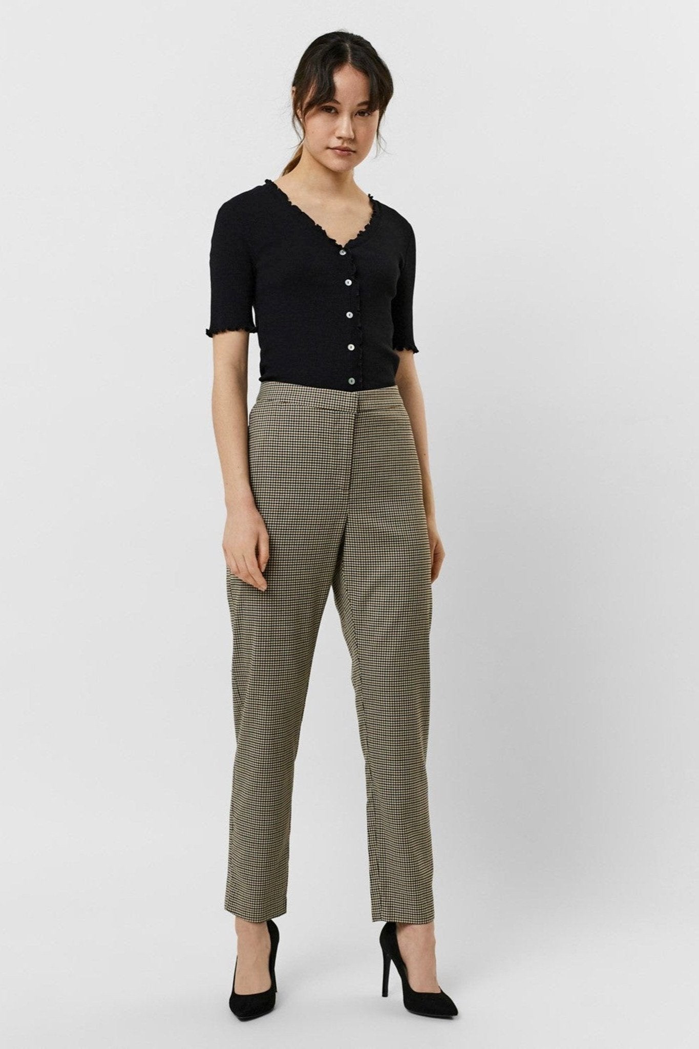 Jane Pants - Brun Ternet