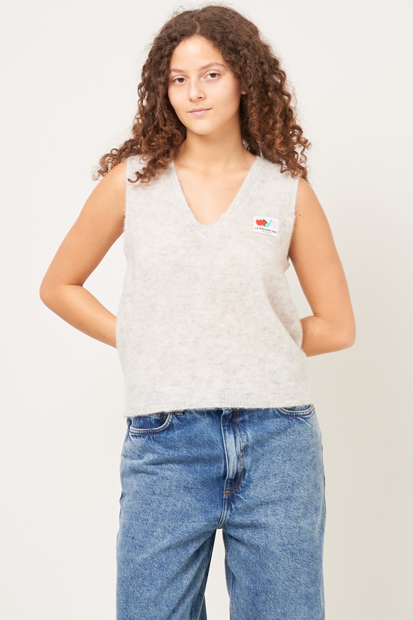 Nenybay Vest Polar Melange