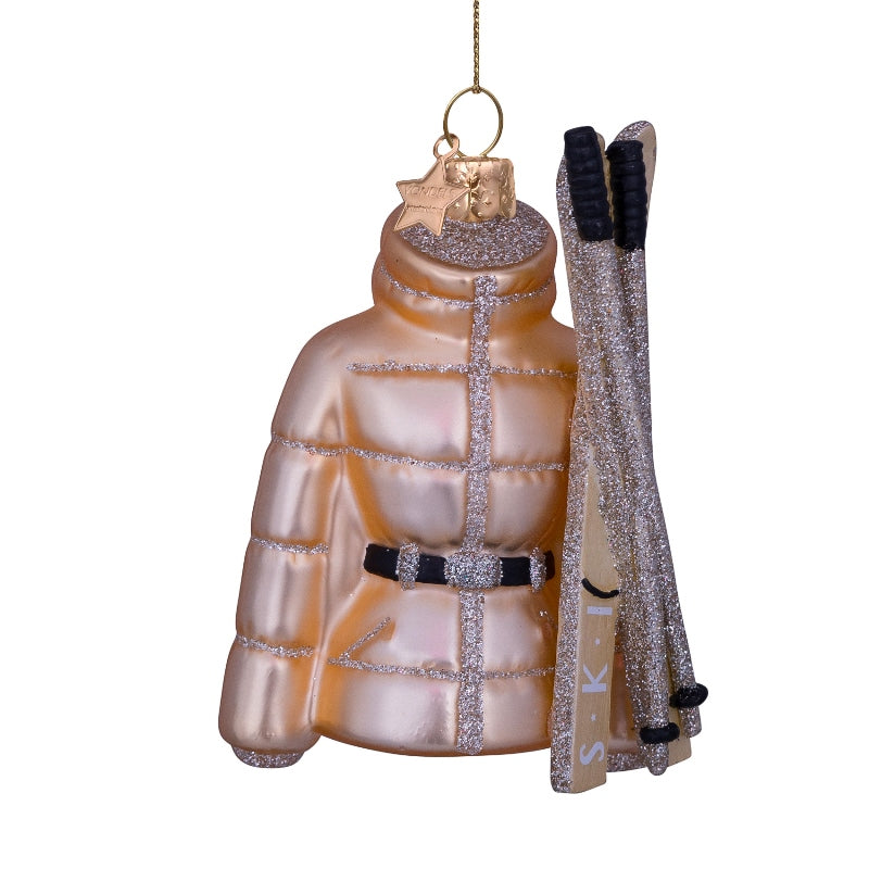 Vondels Glas Ornament Ski Jacket Gold