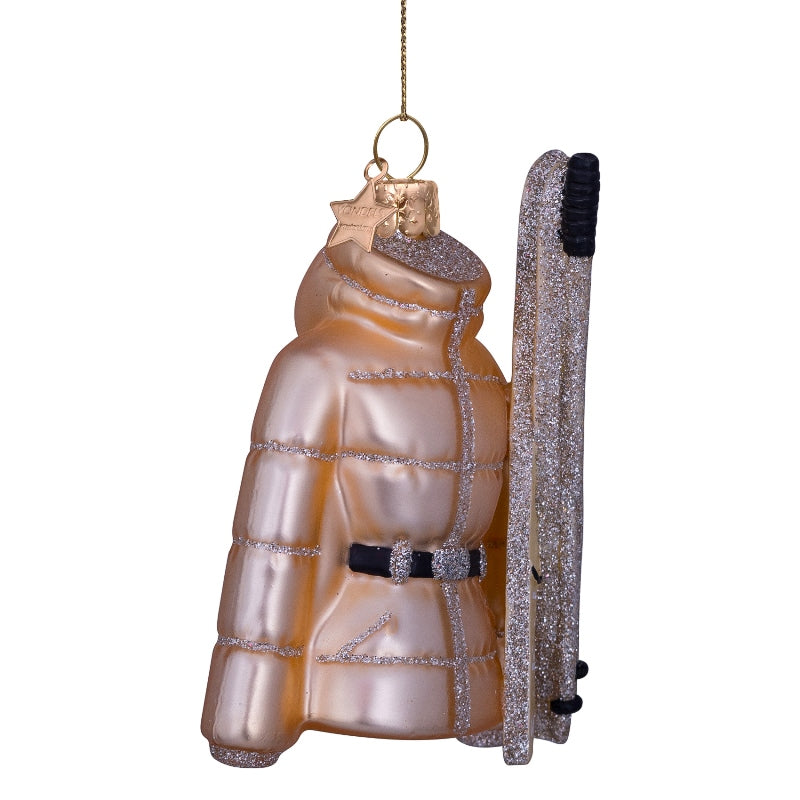 Vondels Glas Ornament Ski Jacket Gold