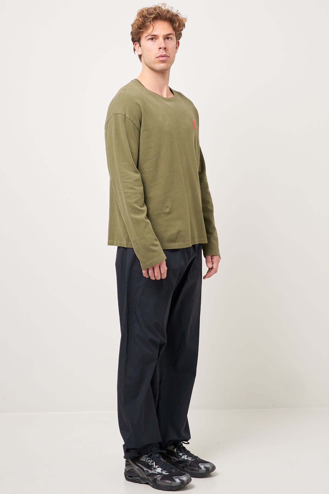 Ykobow L/S T-Shirt Khaki