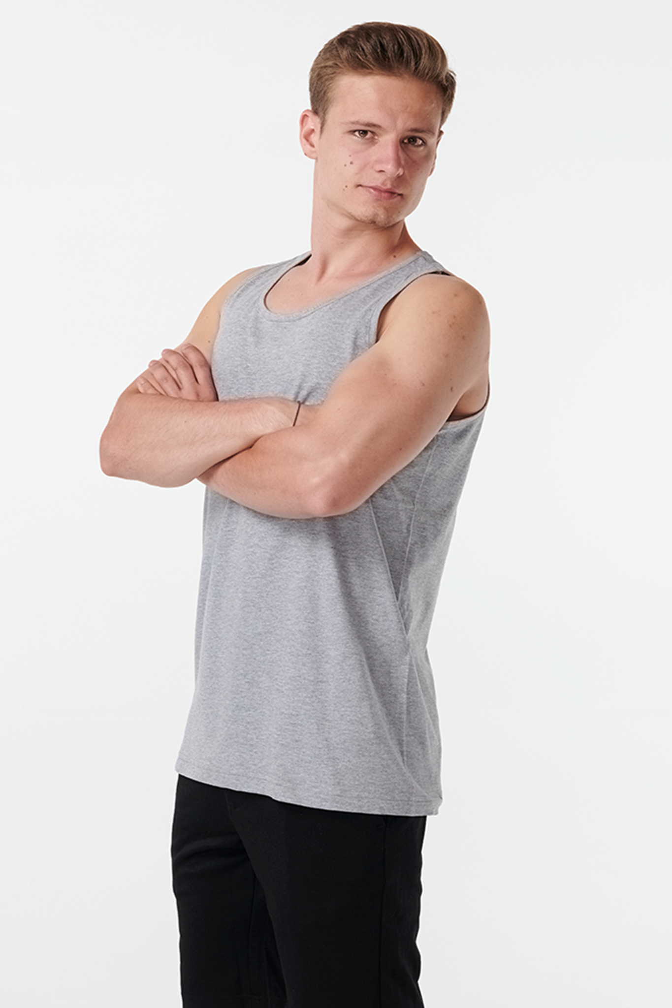 Basic Tanktop - Grå