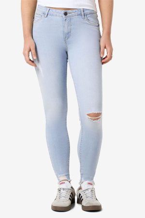 Kimmy Skinny Jeans - Lys Blå Denim på udsalg