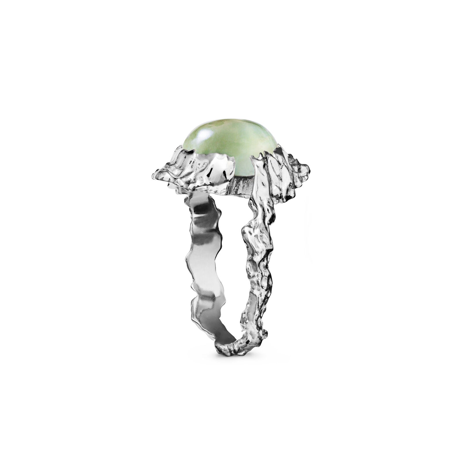 Maanesten Gudinde Ring Prehnit