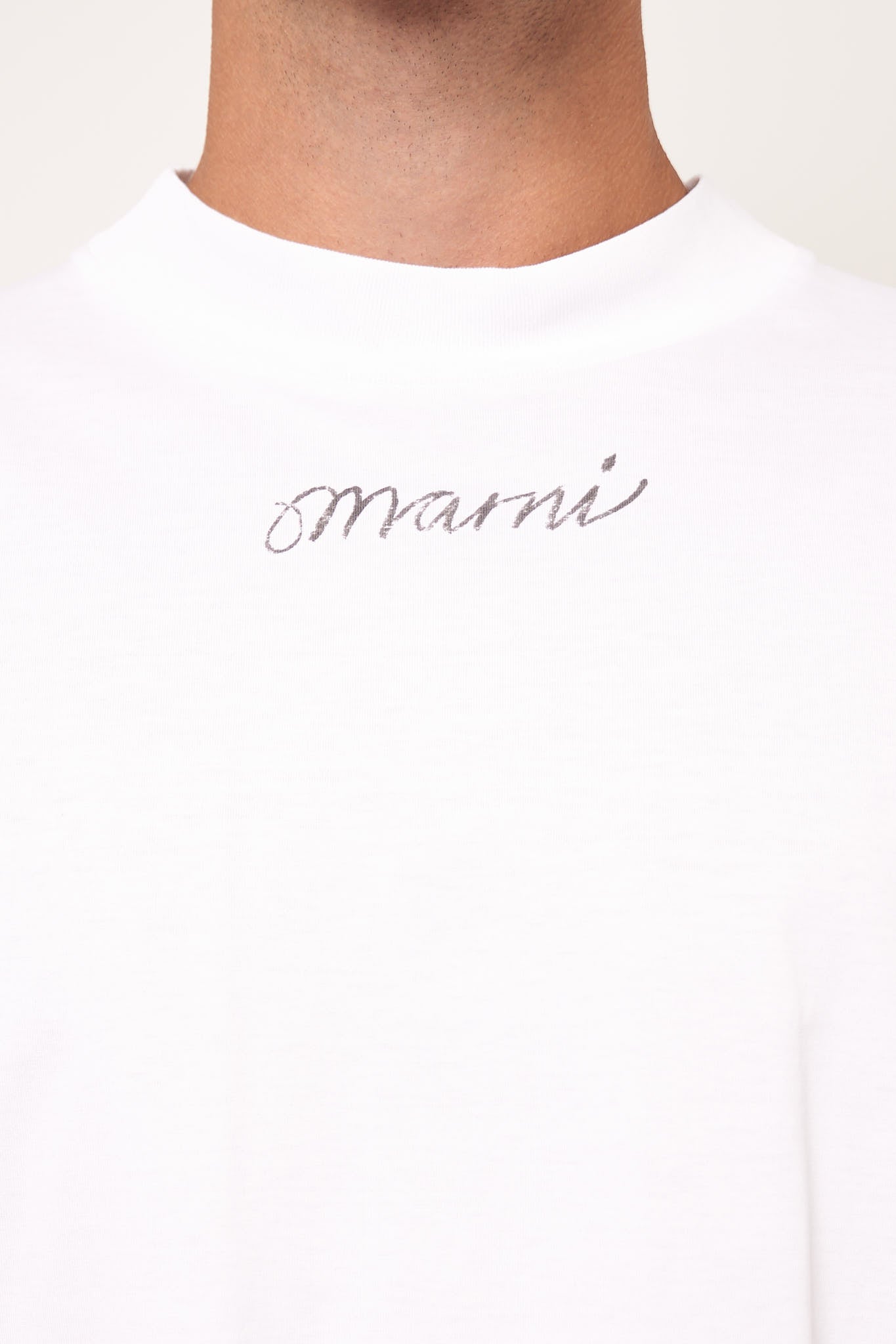 Repeat L/S T-Shirt Lily White Online nu