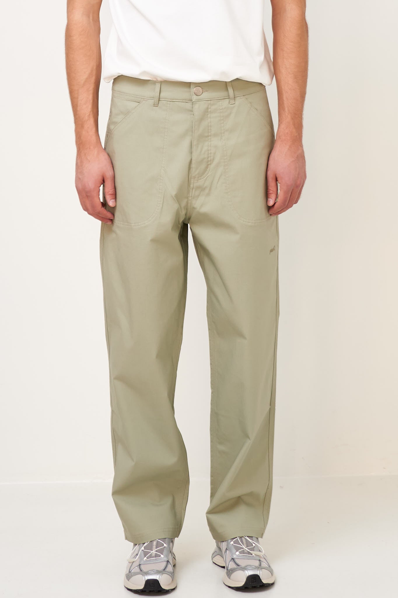 Tuscon Pants Moss Green Online salg