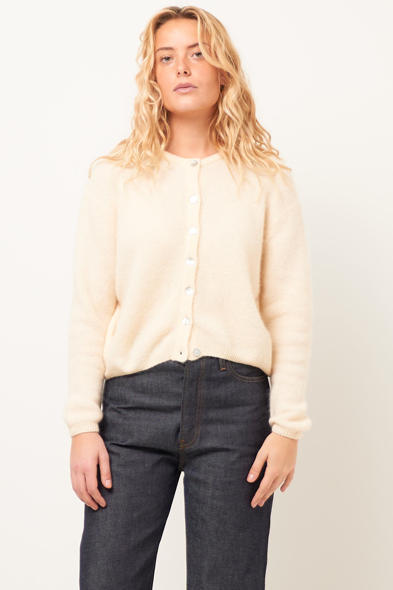 Vitow Cardigan Cheesecake Melange Rabat
