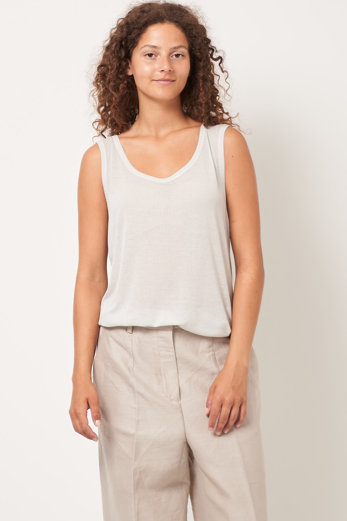 Wen Tank Top Light Beige Mode