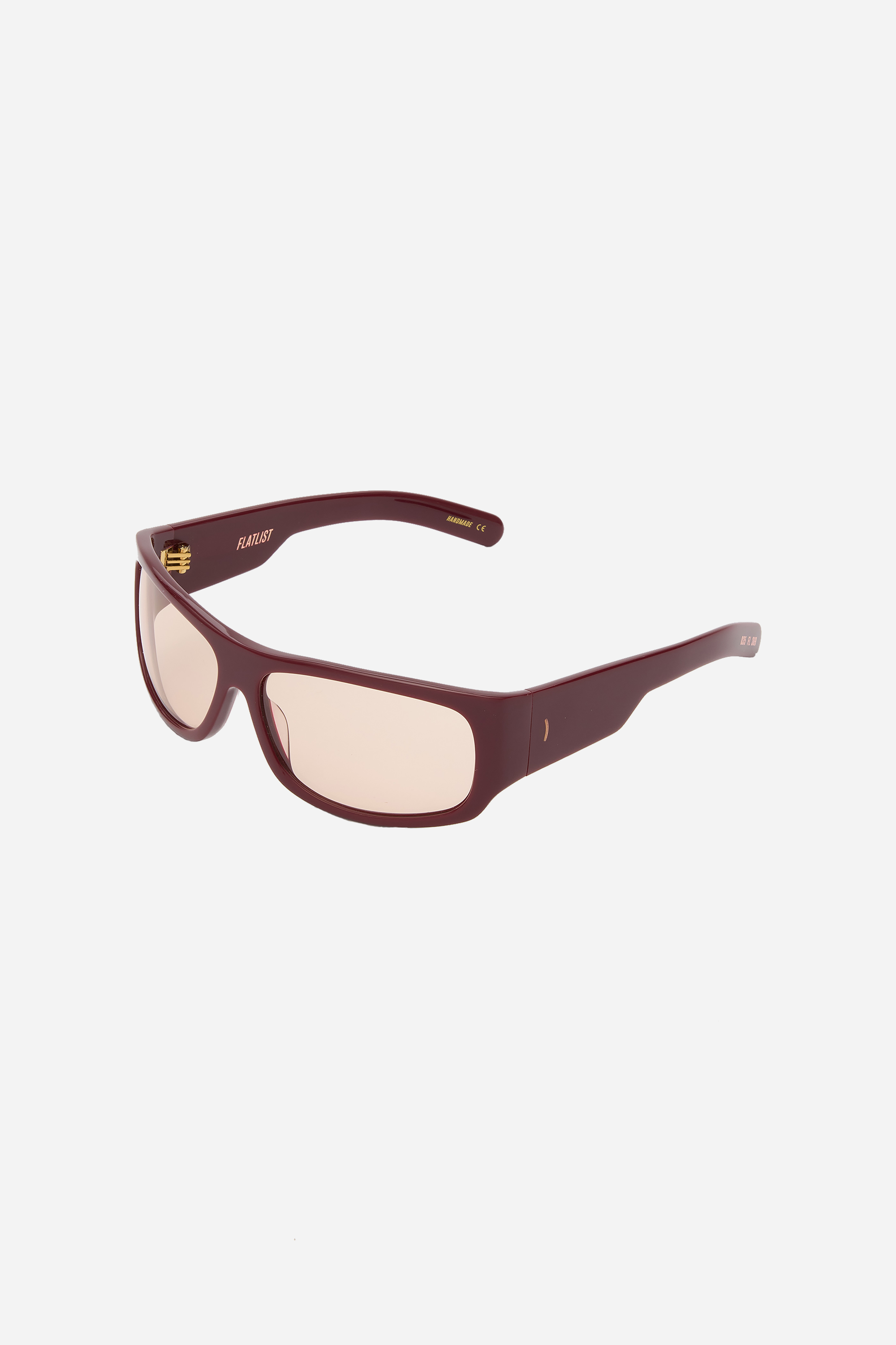 April Solid Bordeaux/Peach Lens