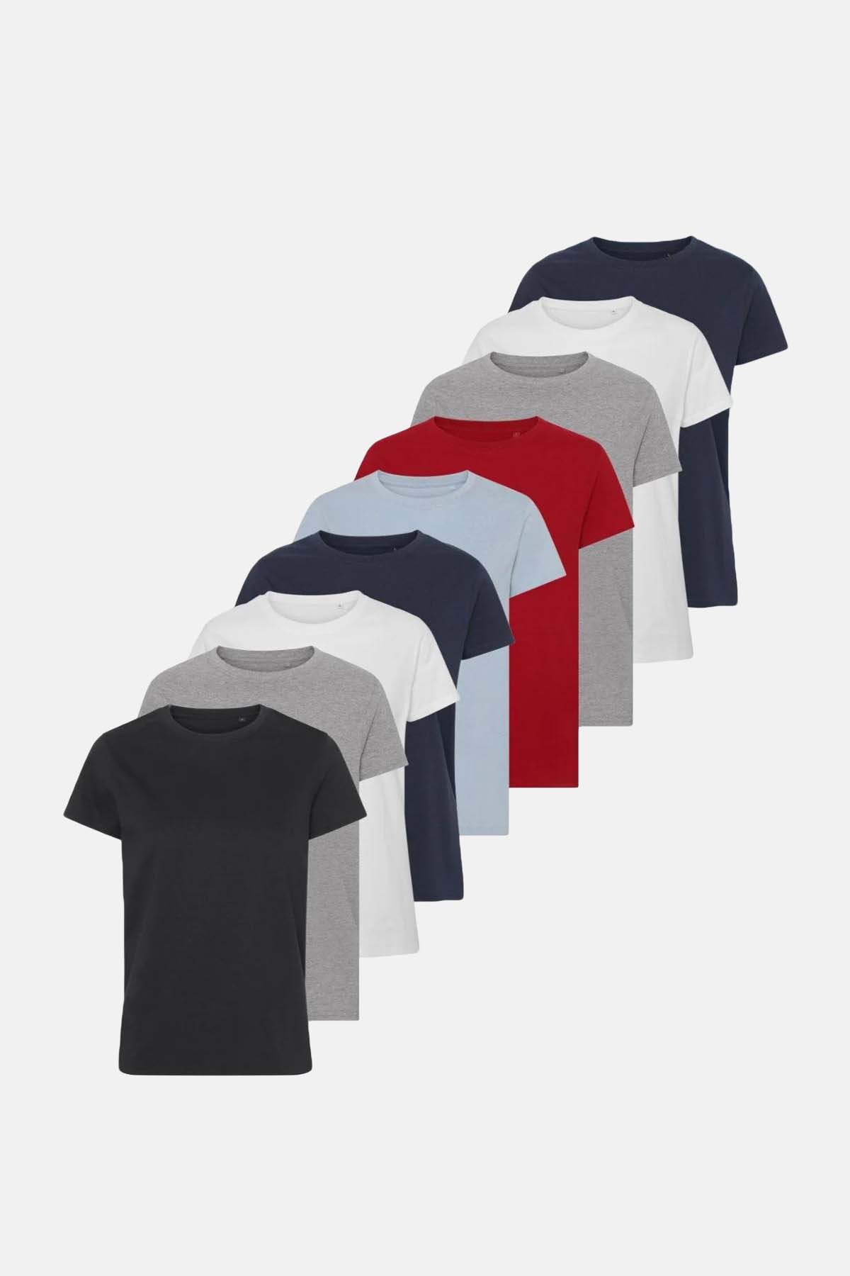 Basic T-shirts - Pakketilbud - Dame 9 stk. (V.I.P Veterankortet)