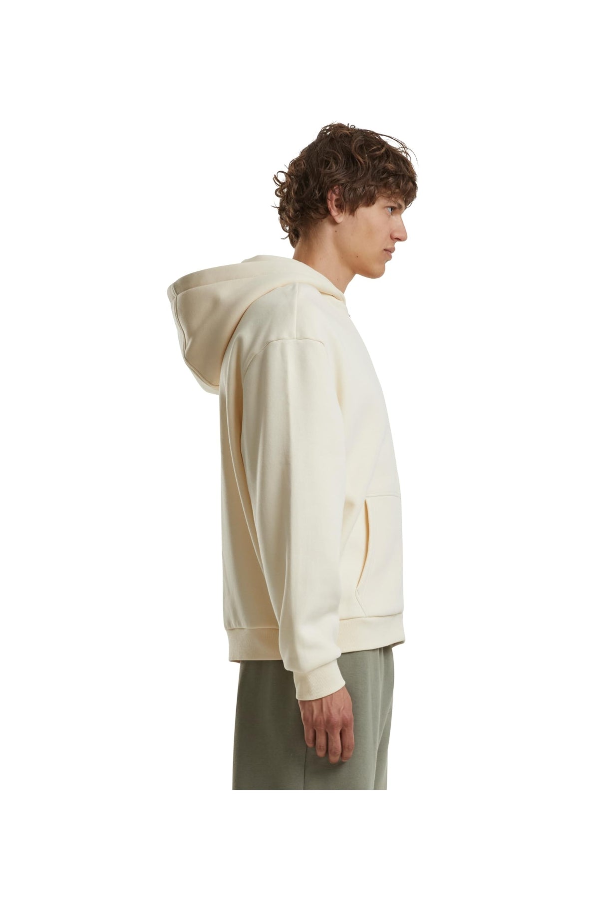 Everyday Zip Hoodie - White Sand