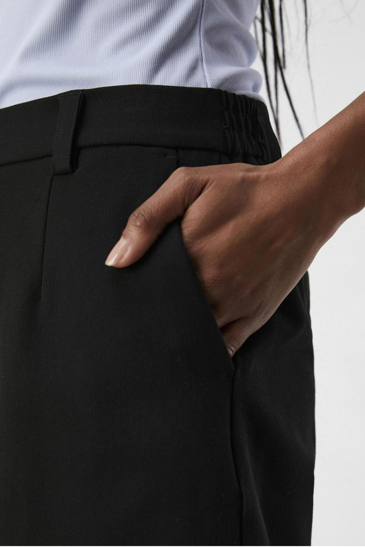 Lisa MW Short Shorts - Sort på udsalg