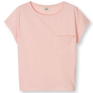 Mads Nørgaard Organic Jersey Torva T-shirt Strawberry Cream