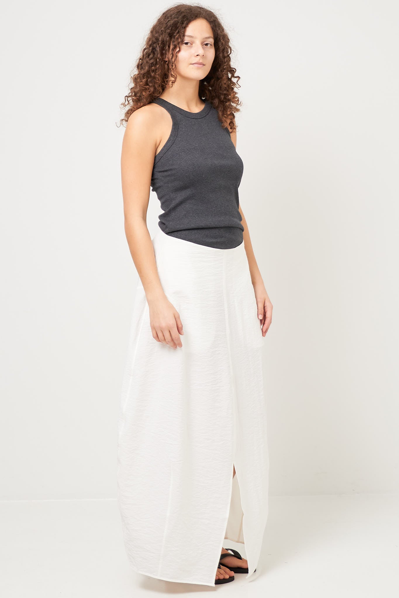 Parachute Skirt White