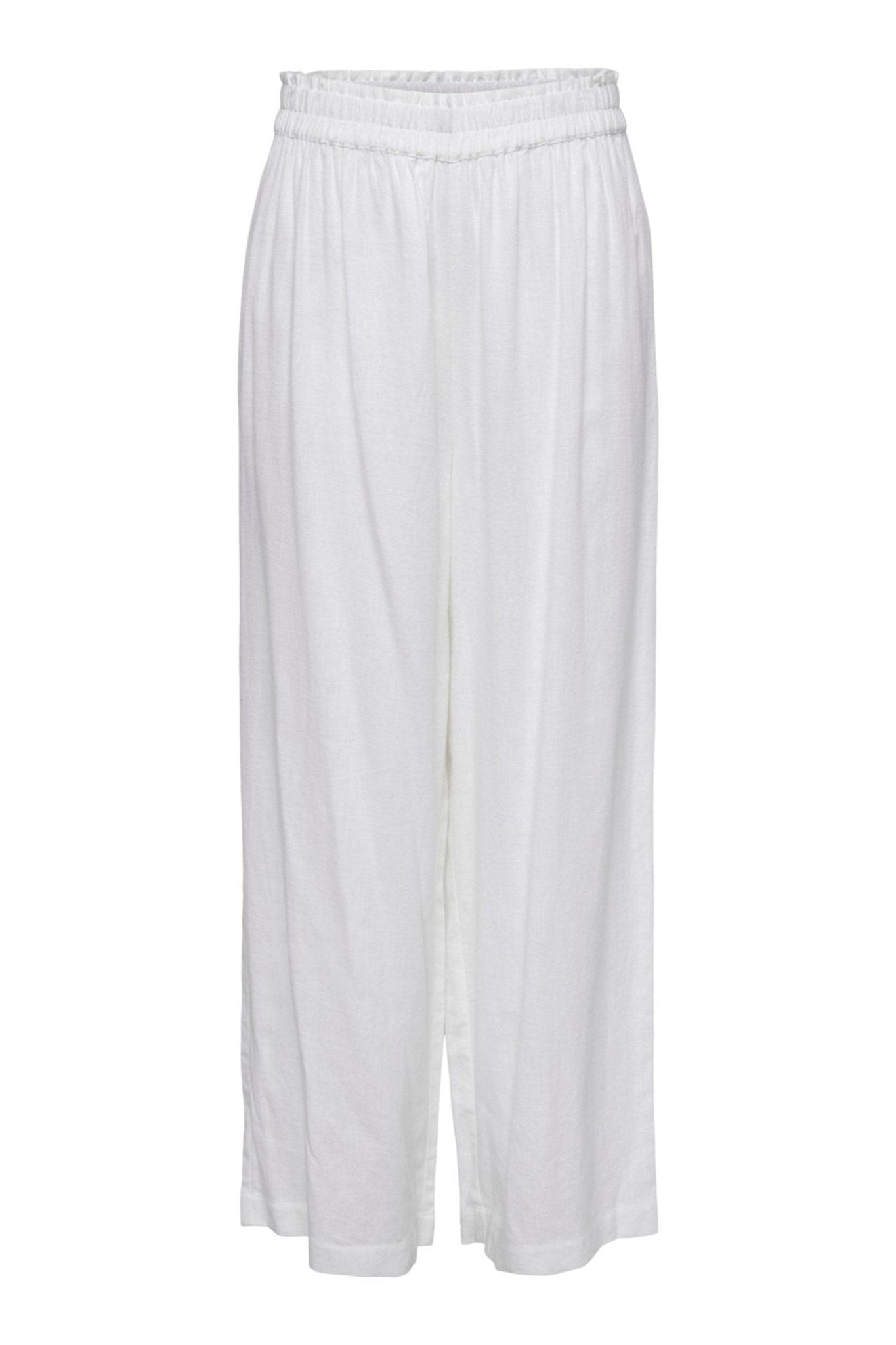 Tokyo Linen Pants - Bright White