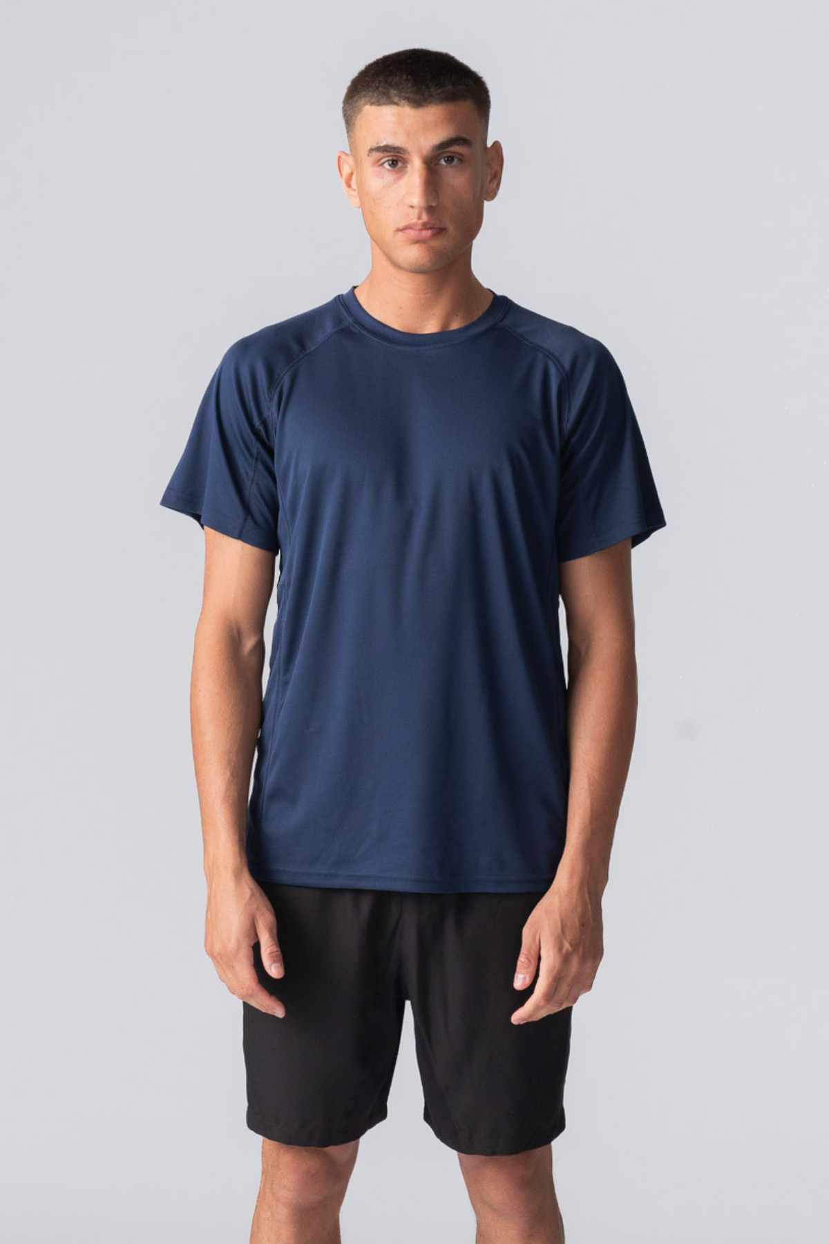 Trænings T-shirt - Navy på udsalg