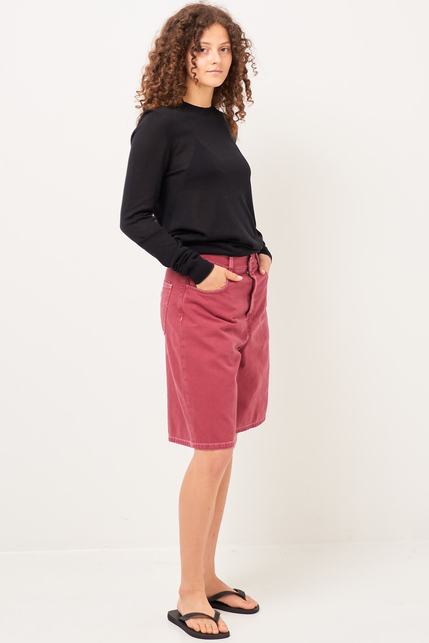 W' Brandon Short Mulberry