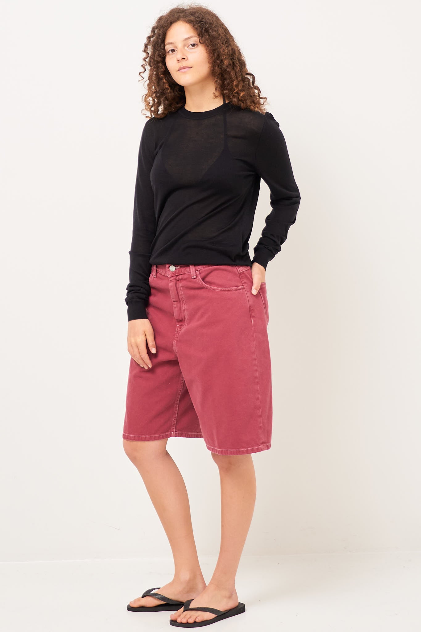 W' Brandon Short Mulberry