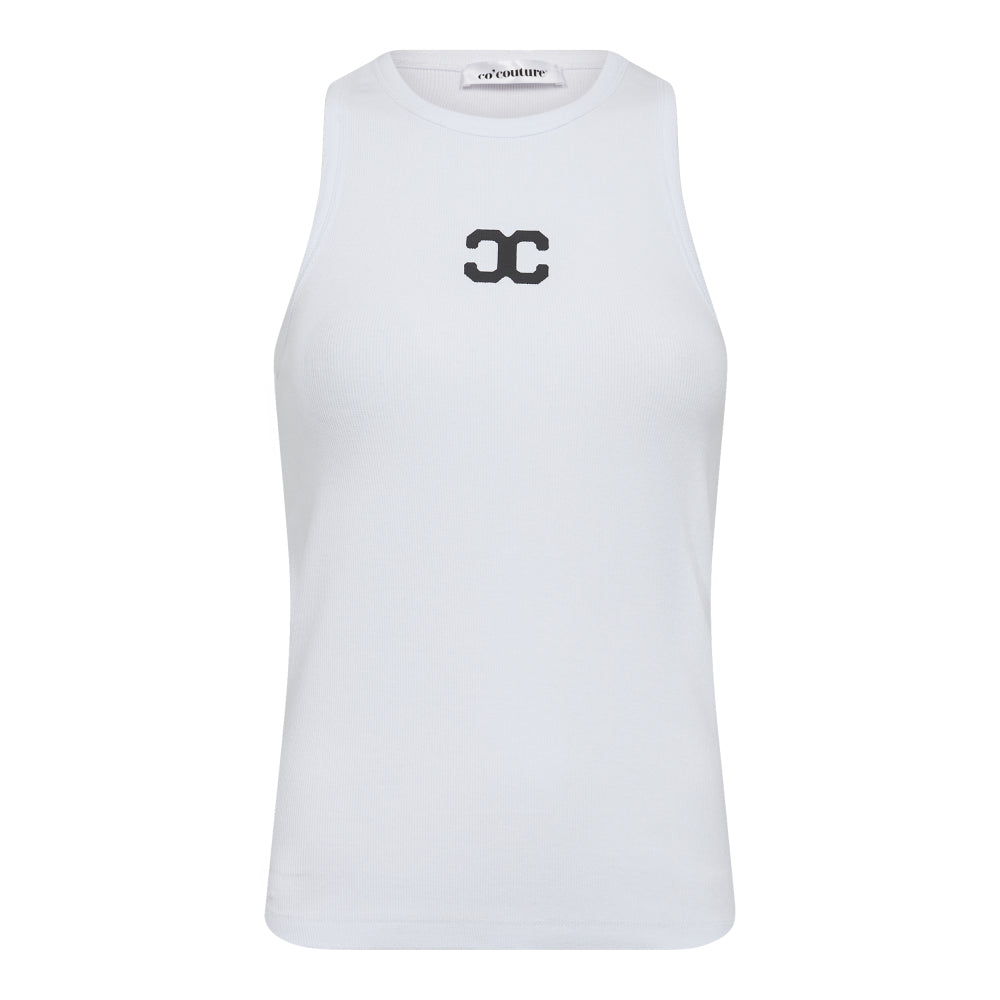 Co'Couture Sahara Tank Top White Hot på udsalg