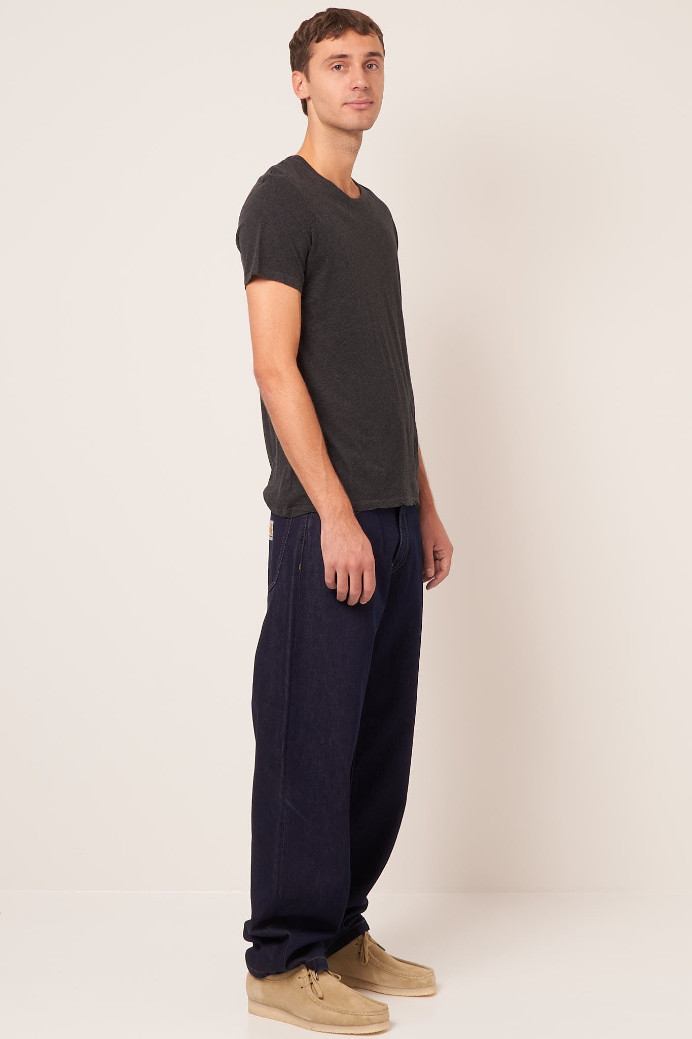 Decatur T-Shirt Anthracite Melange Online Hot Salg