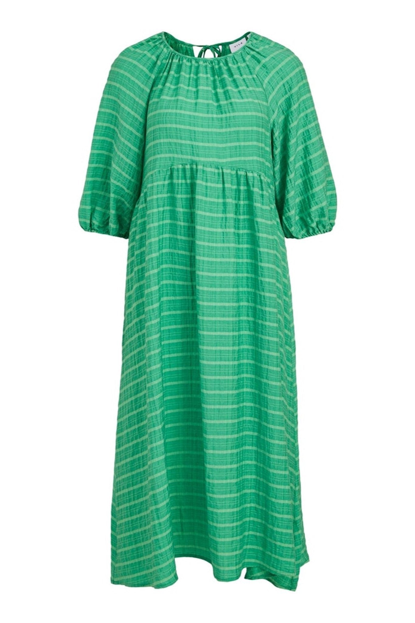 Deya 3/4 Kjole - Kelly Green