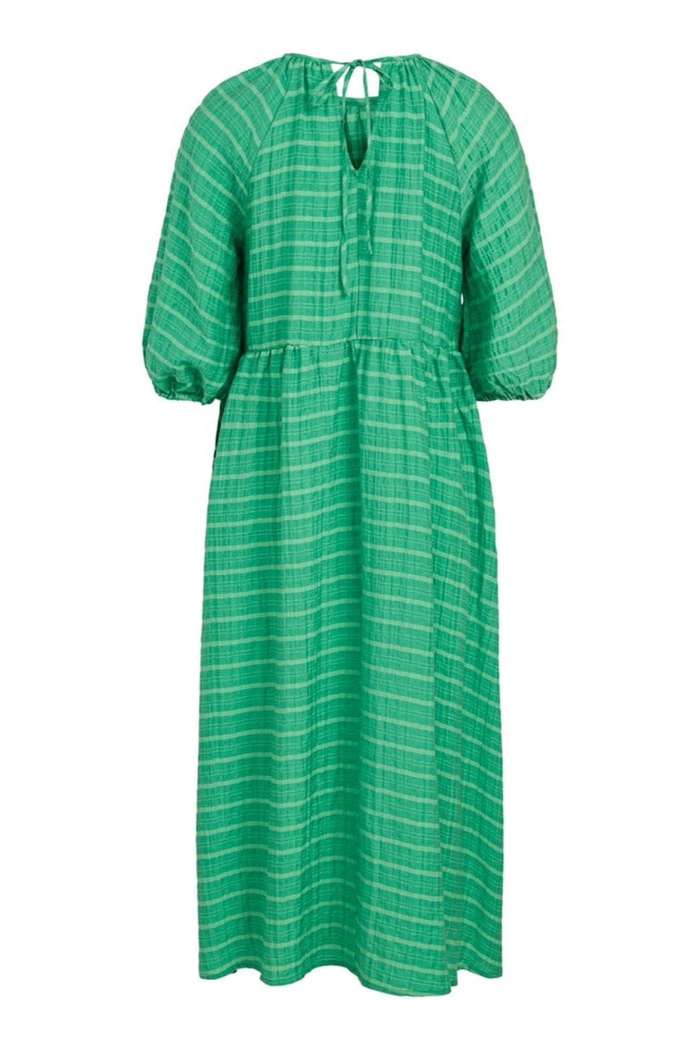 Deya 3/4 Kjole - Kelly Green