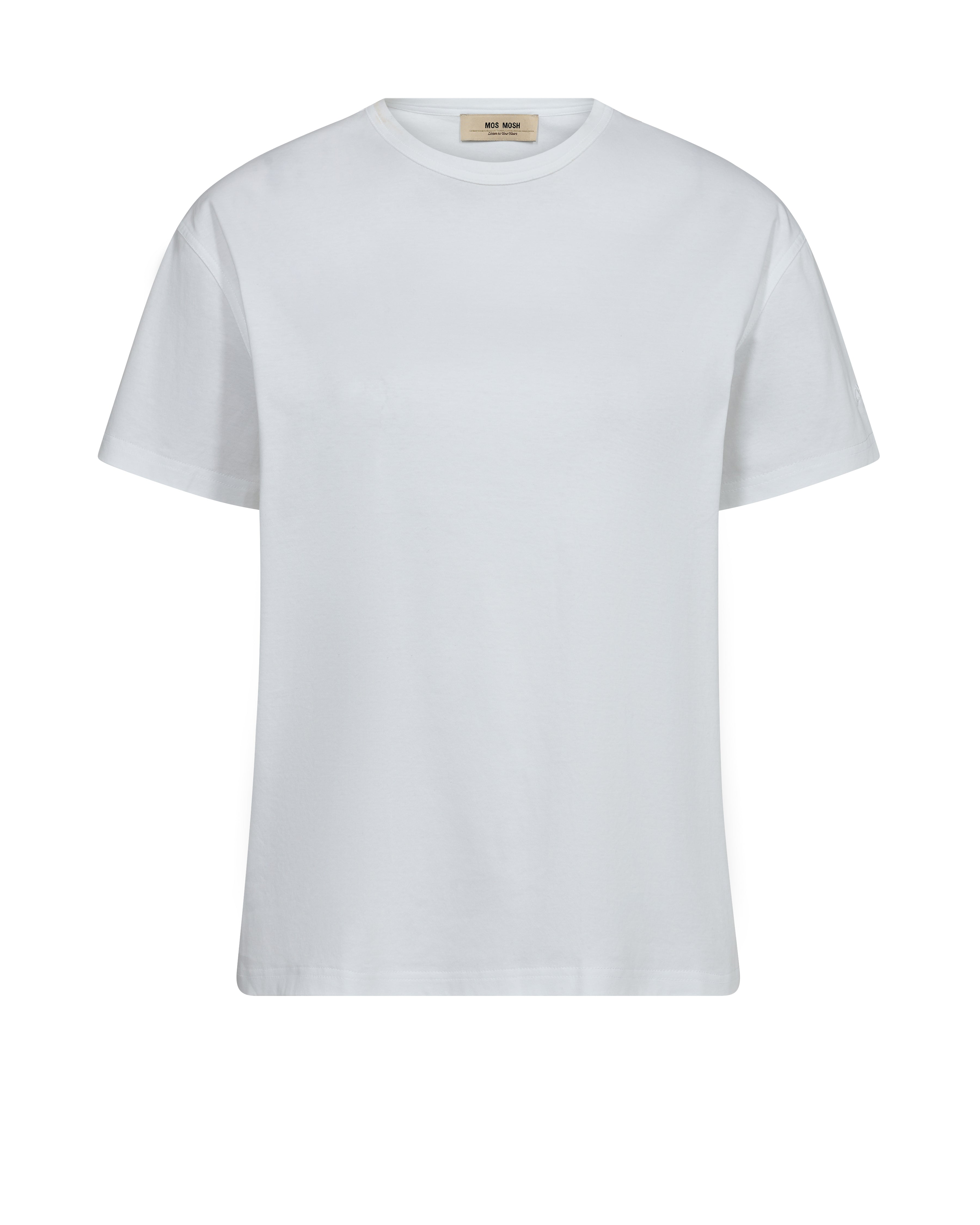 Mos Mosh Aina O-SS T-shirt White