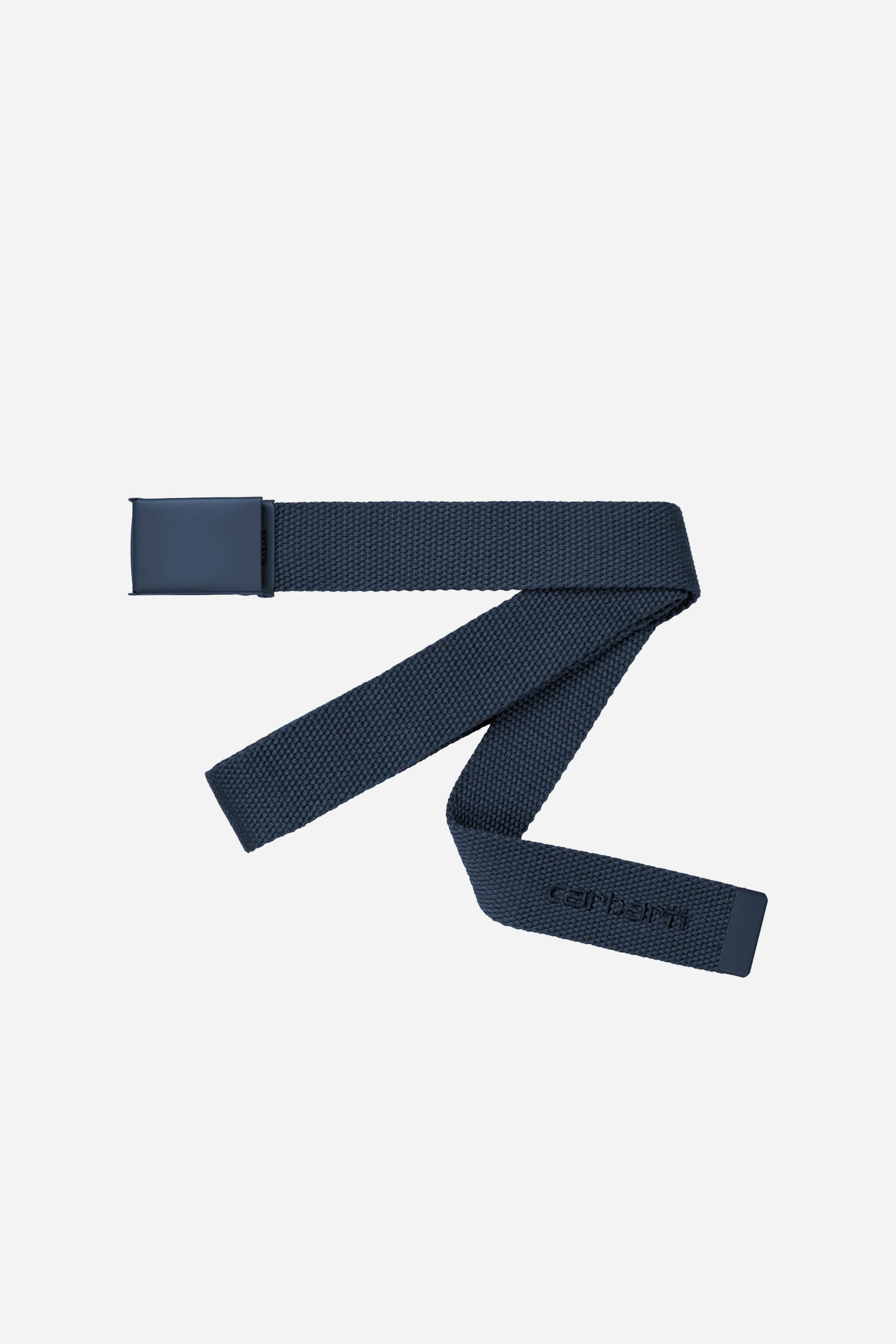 Script Belt Dusky Blue