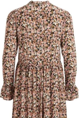 Vibrooks langærmet kjole - Rosa