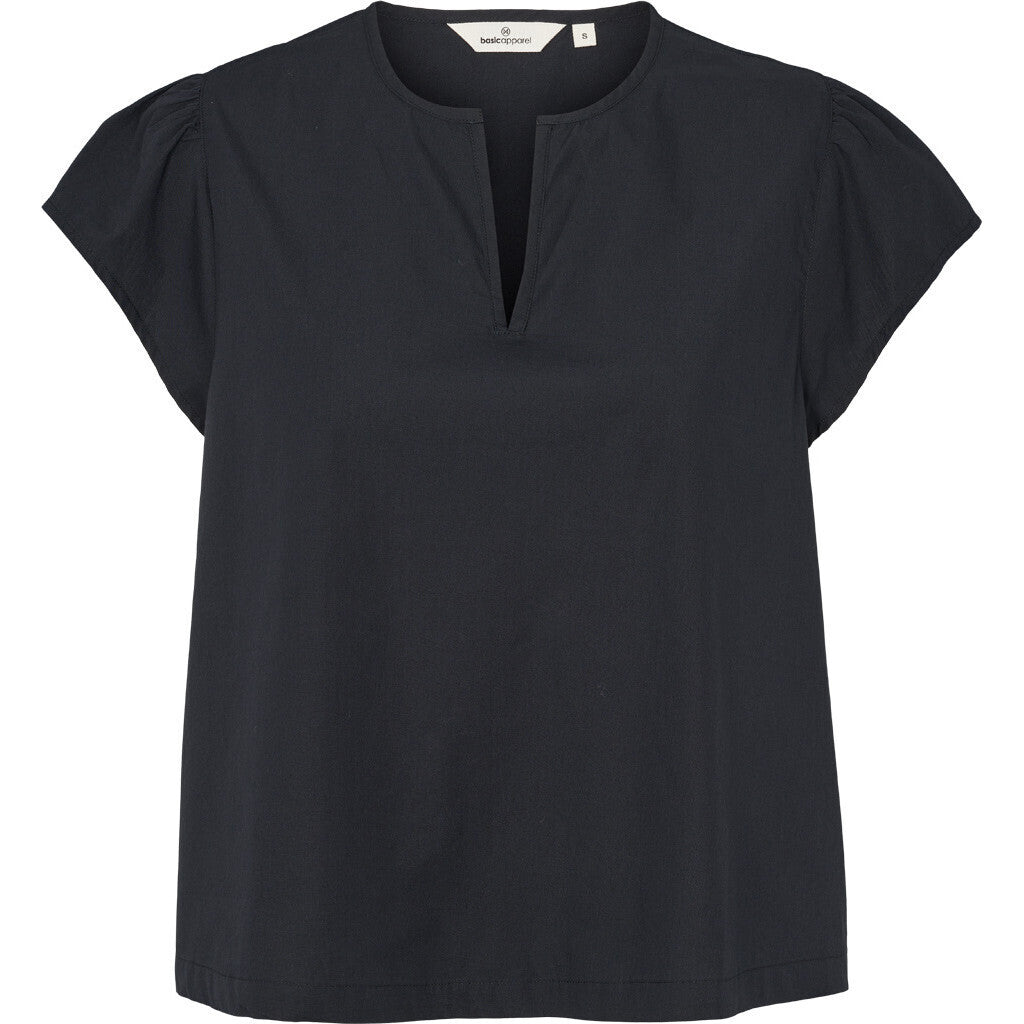 Basic Apparel Silje SS Top Black