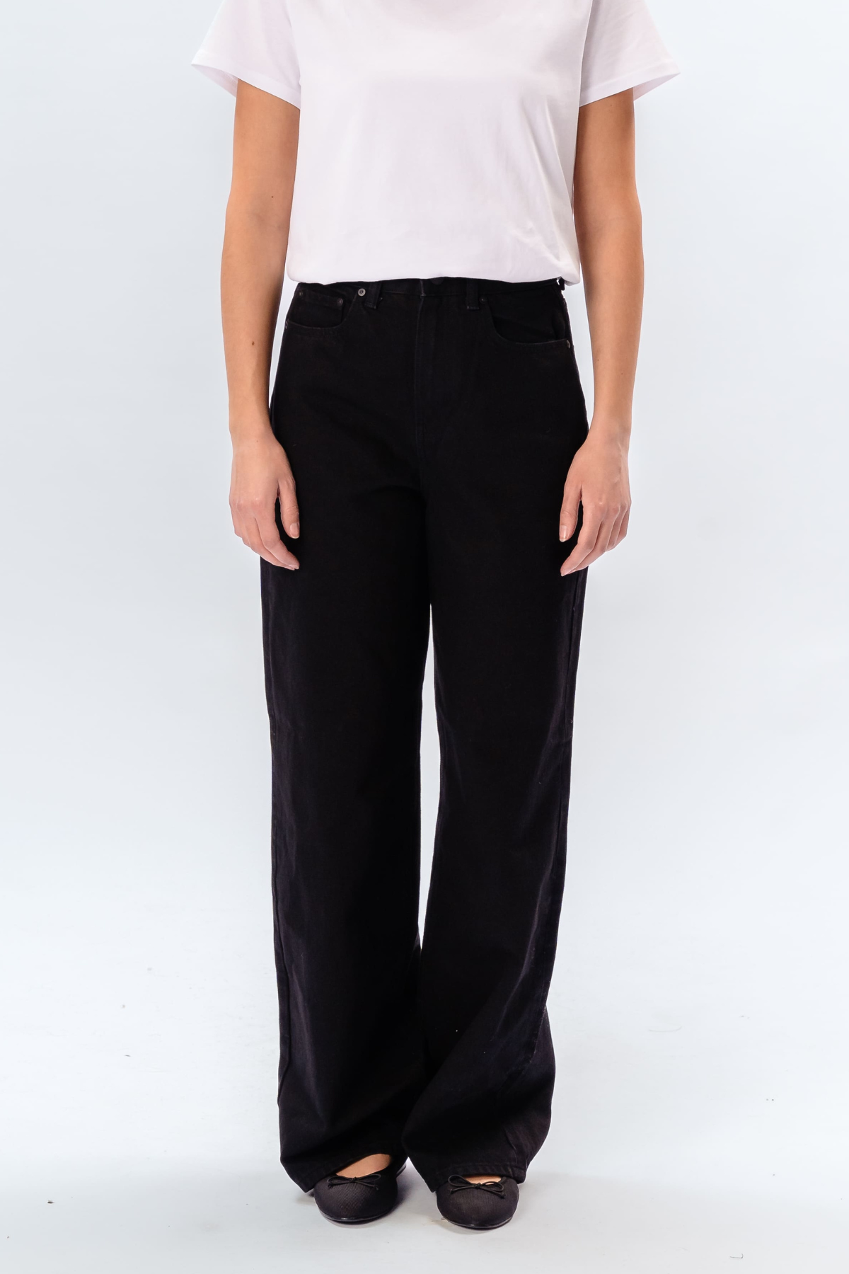 De Originale Performance Wide Jeans - Black Denim