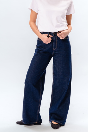 De Originale Performance Wide Jeans - Dark Blue Denim