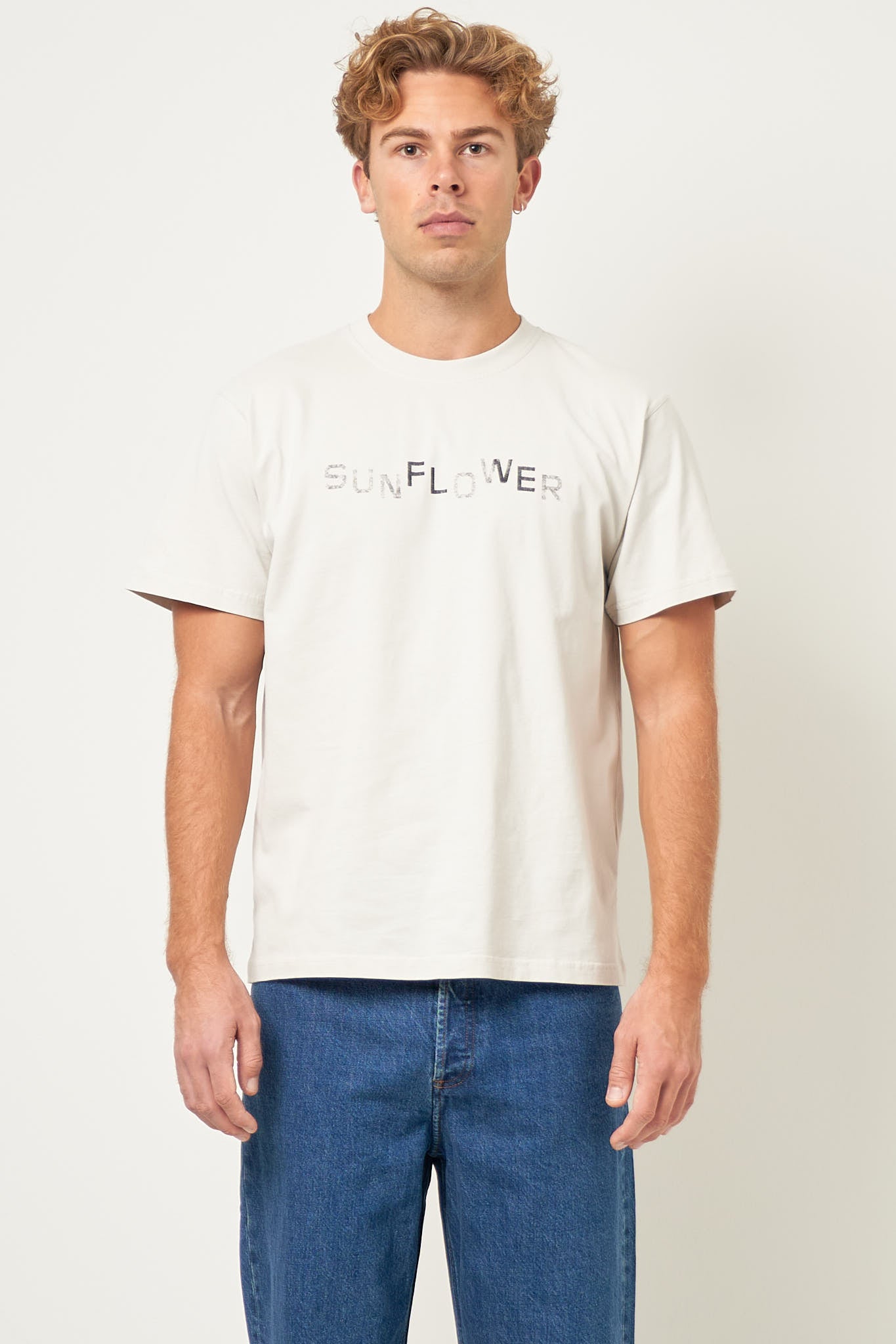 Easy Logo Tee Light Grey Levere