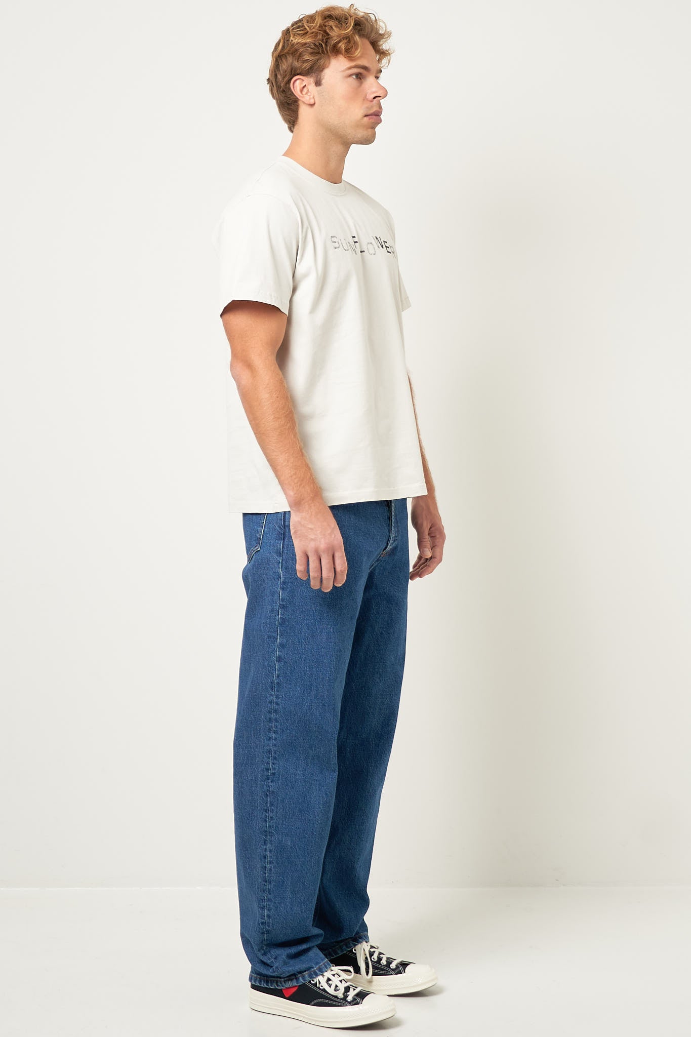 Easy Logo Tee Light Grey Levere