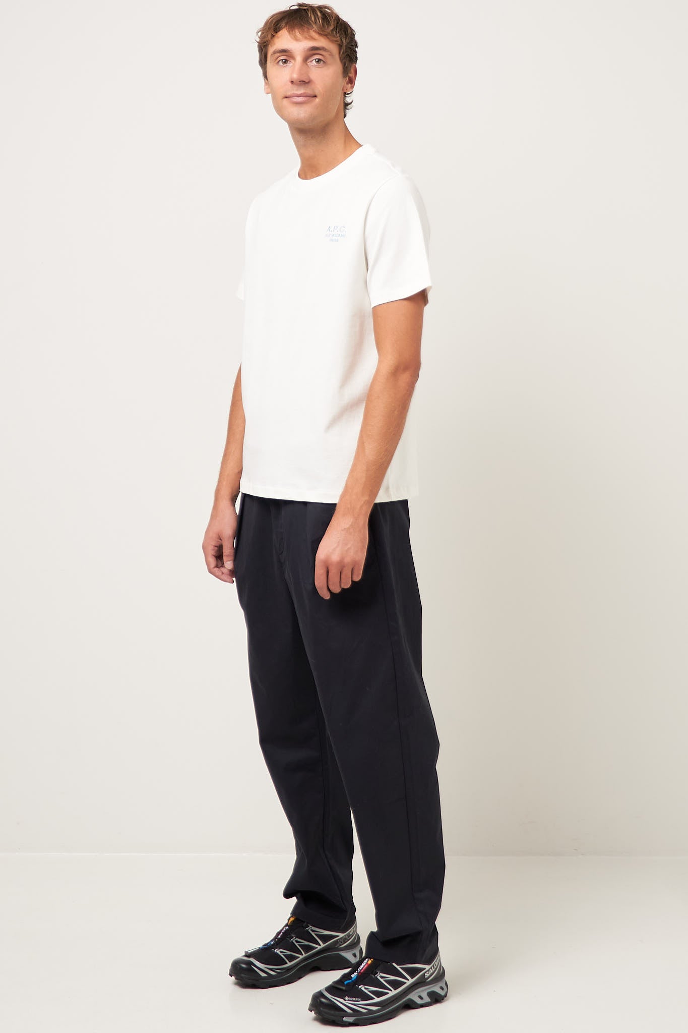 Rue Madame T-shirt White/Blue Sky