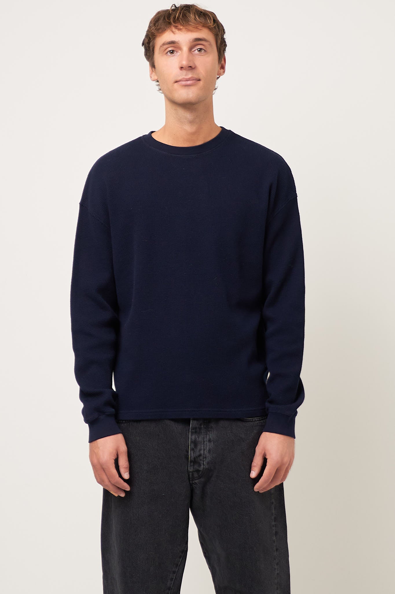 Ryvi Sweatshirt Navy Mode