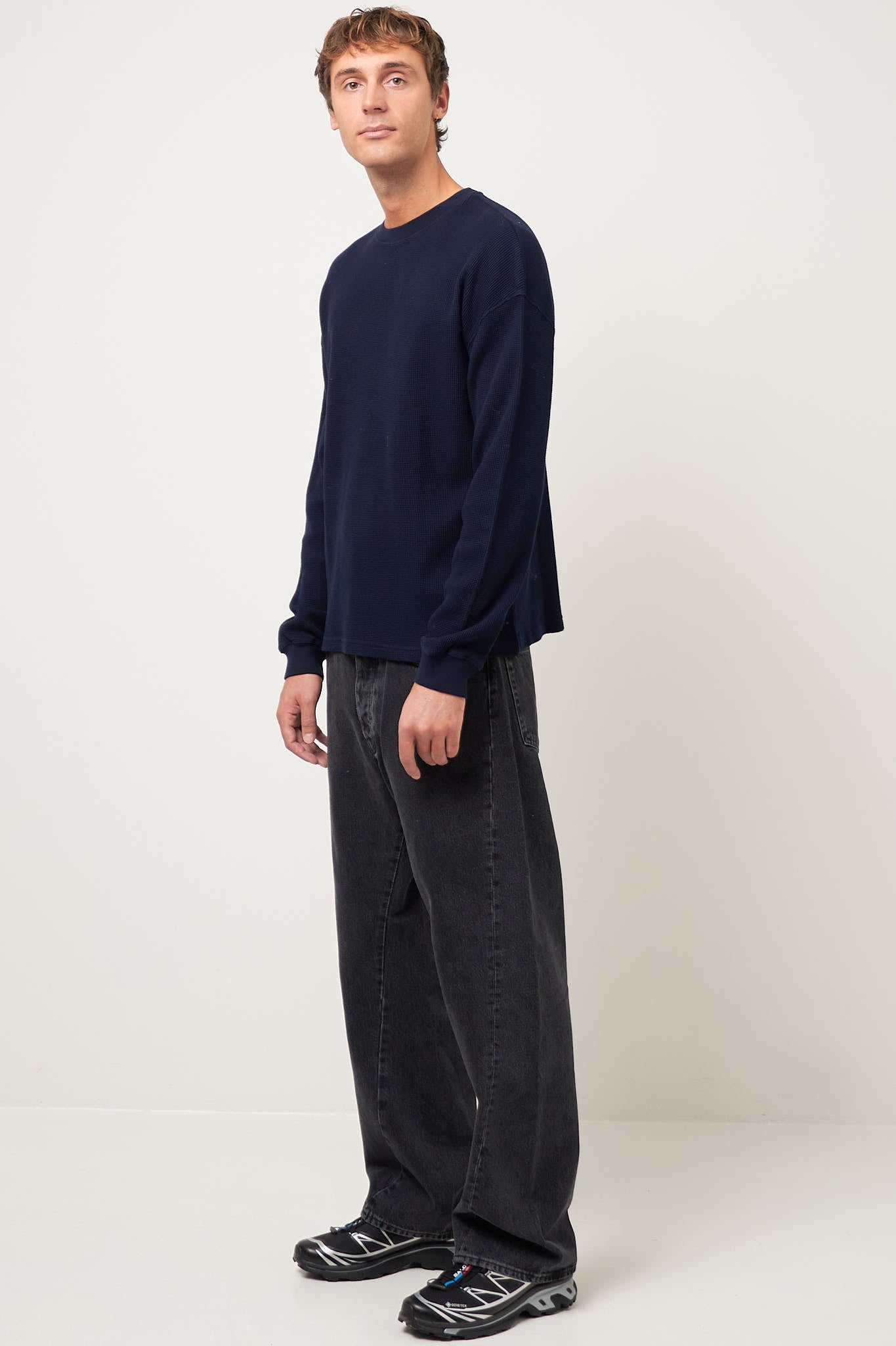 Ryvi Sweatshirt Navy Mode