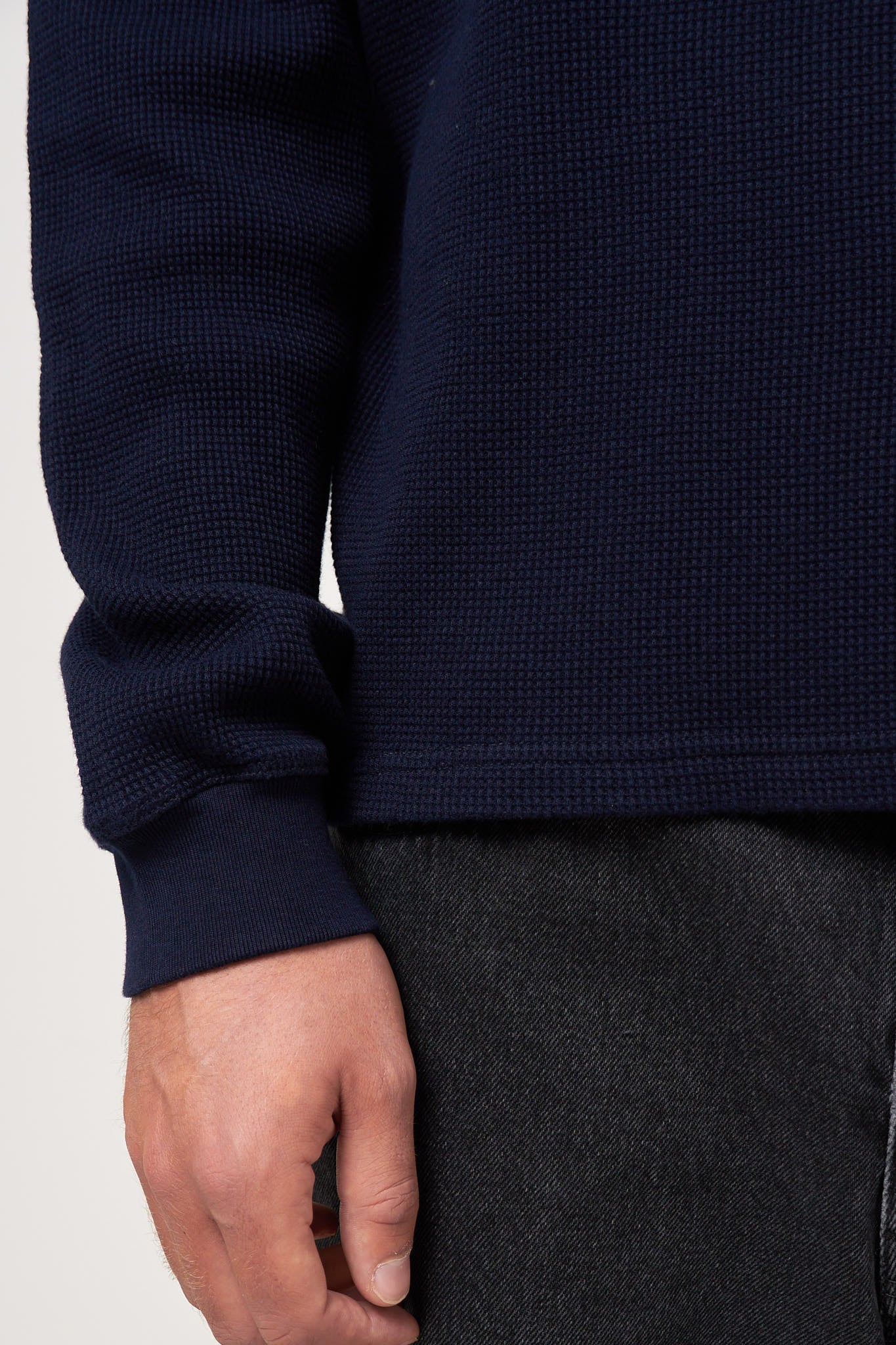 Ryvi Sweatshirt Navy Mode