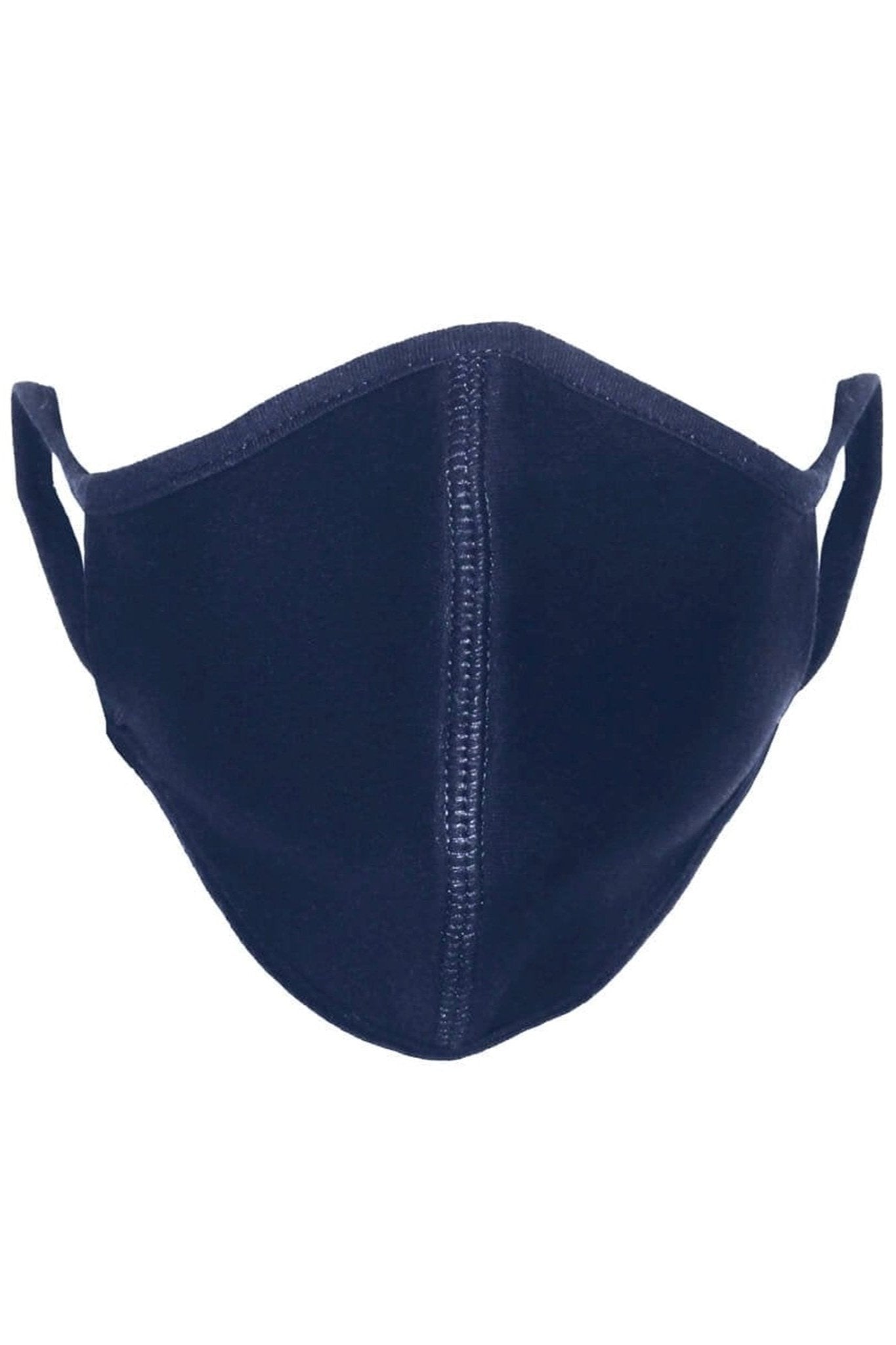 Stofmaske - Navy (bomuld) på udsalg