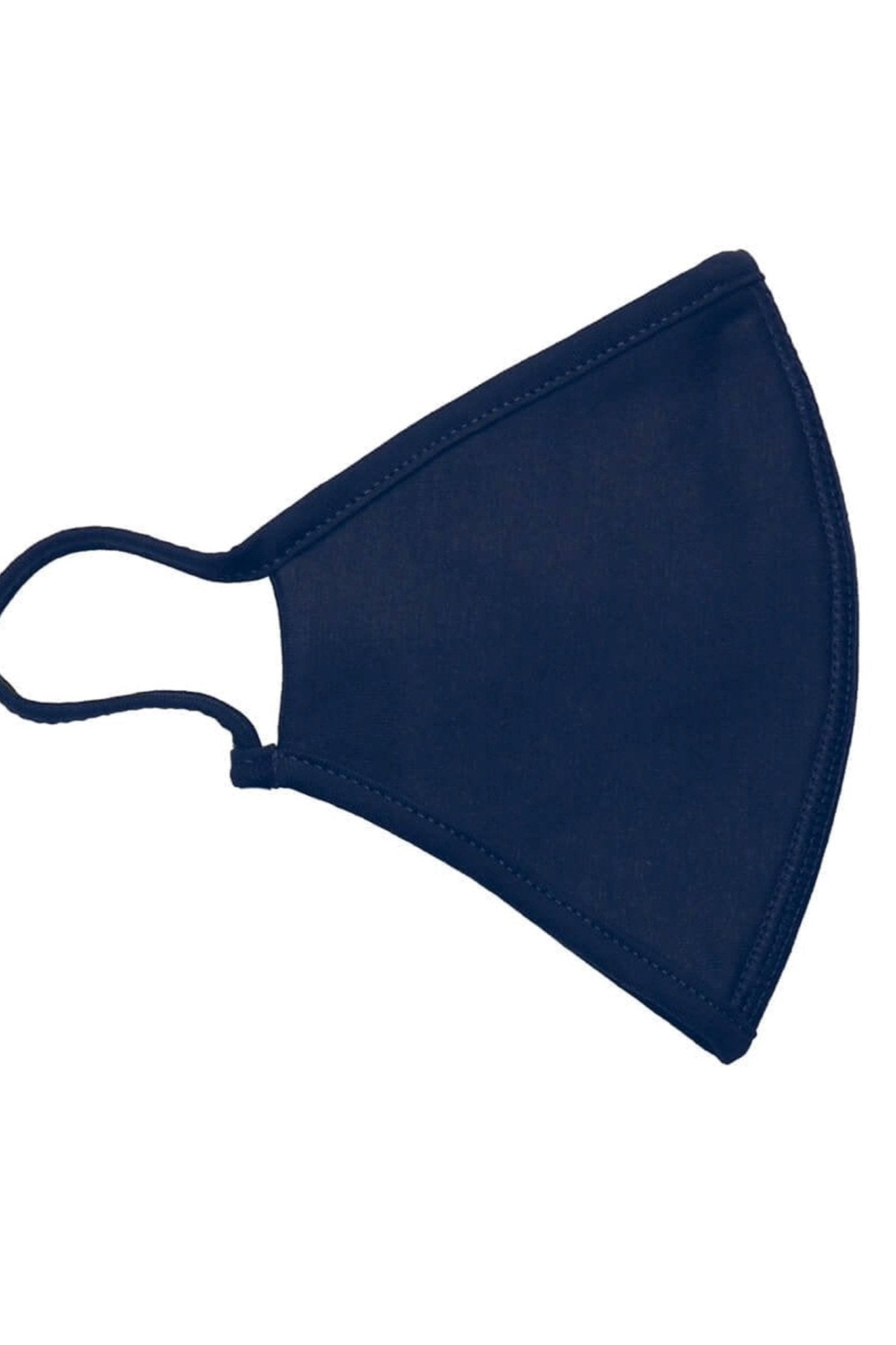 Stofmaske - Navy (bomuld) på udsalg
