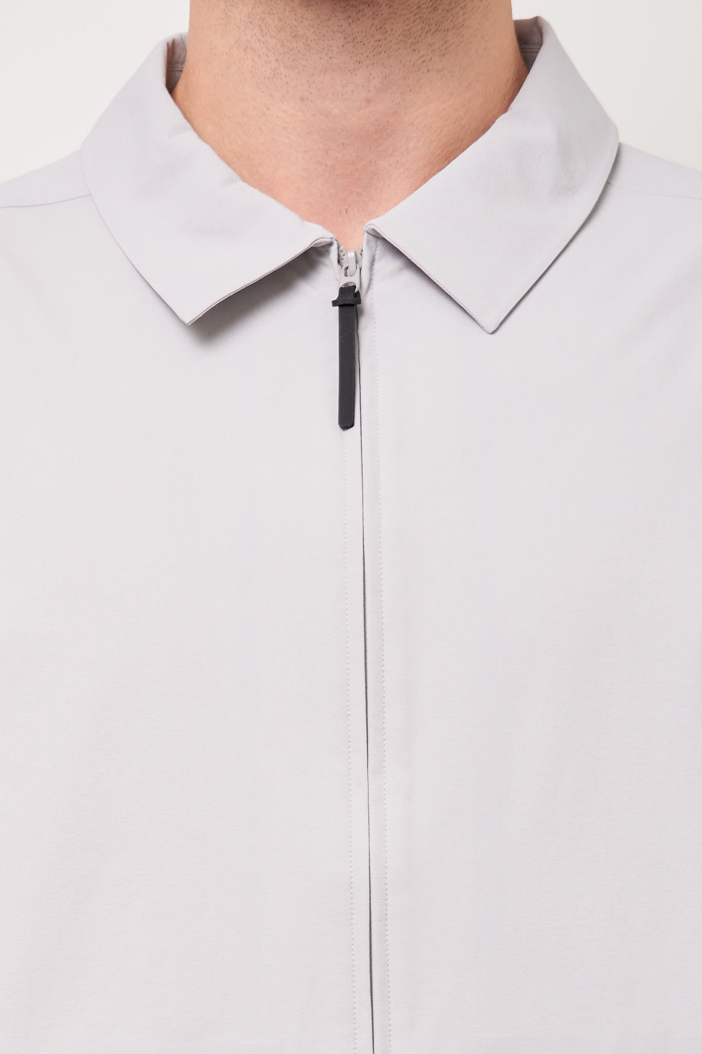 Technical Short Sleeve Shirt Light Grey