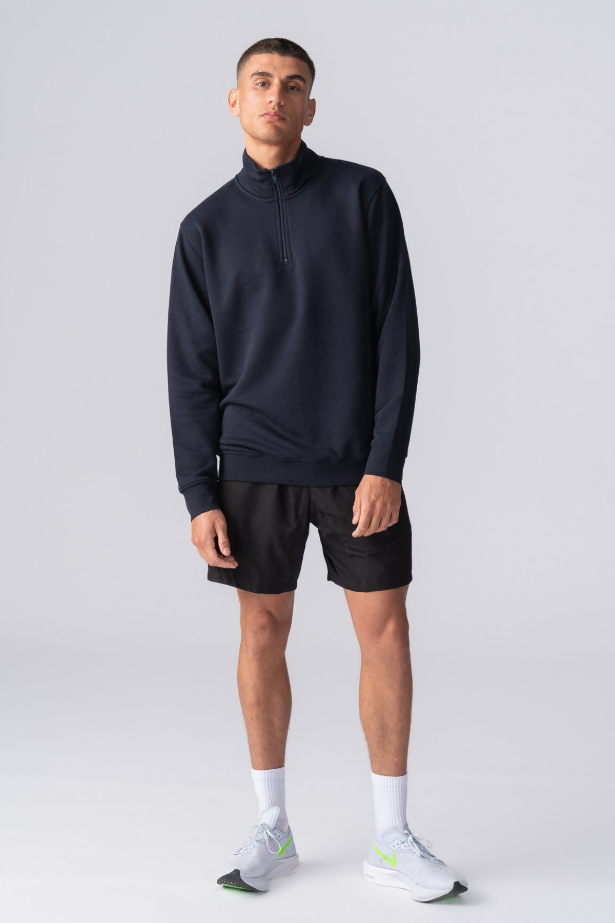 Aneto Sweatshirt - Navy på udsalg