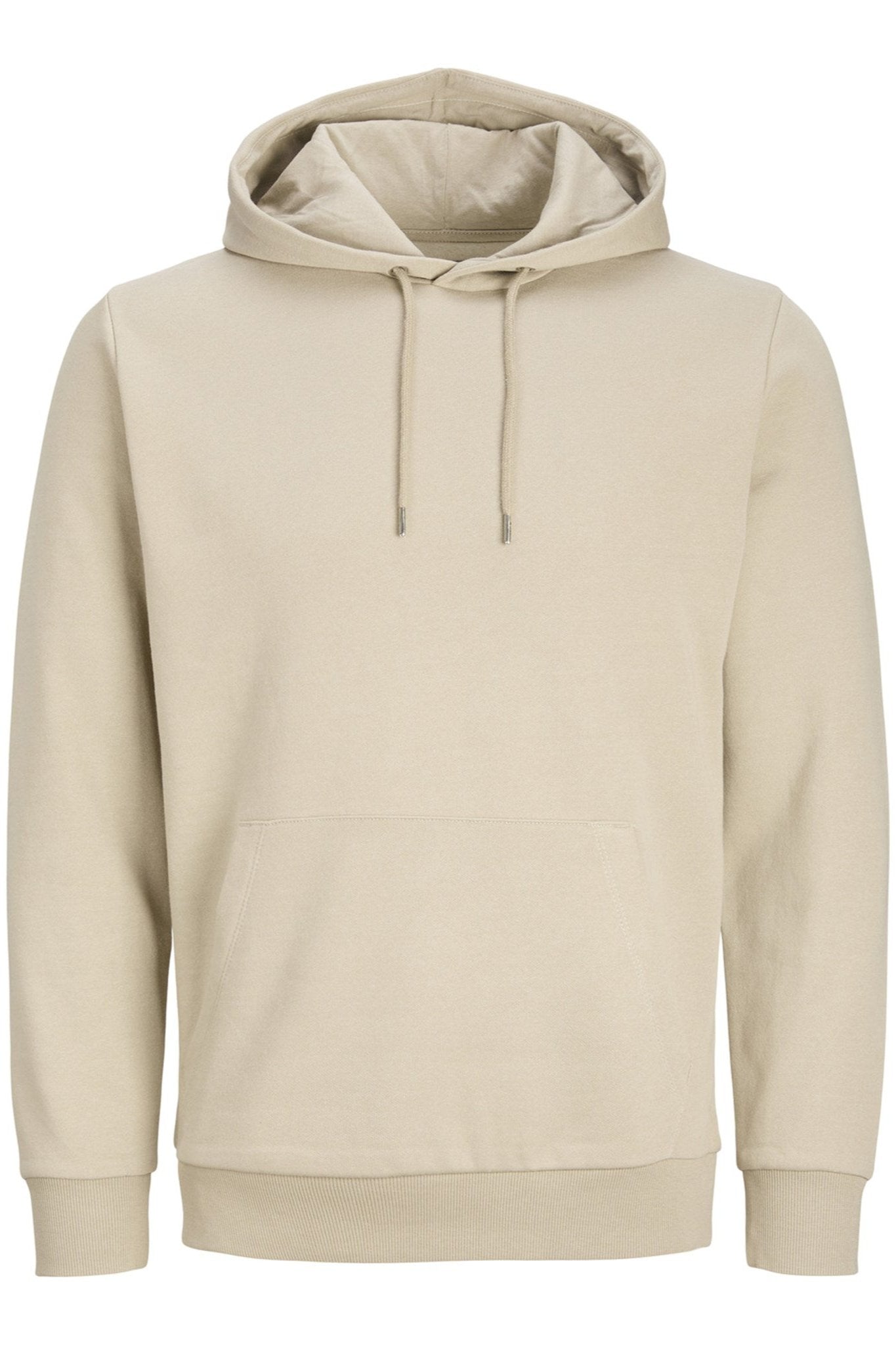 Basic Hoodie Sweat - Mørk Beige