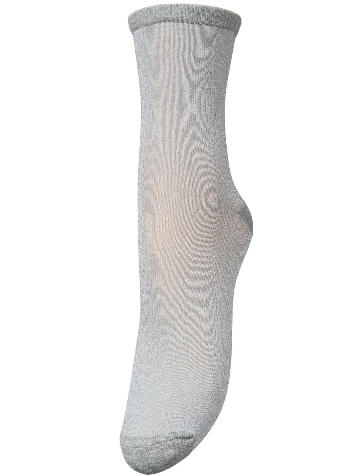Becksöndergaard Dina Solid Strømper Light Grey Udsalg