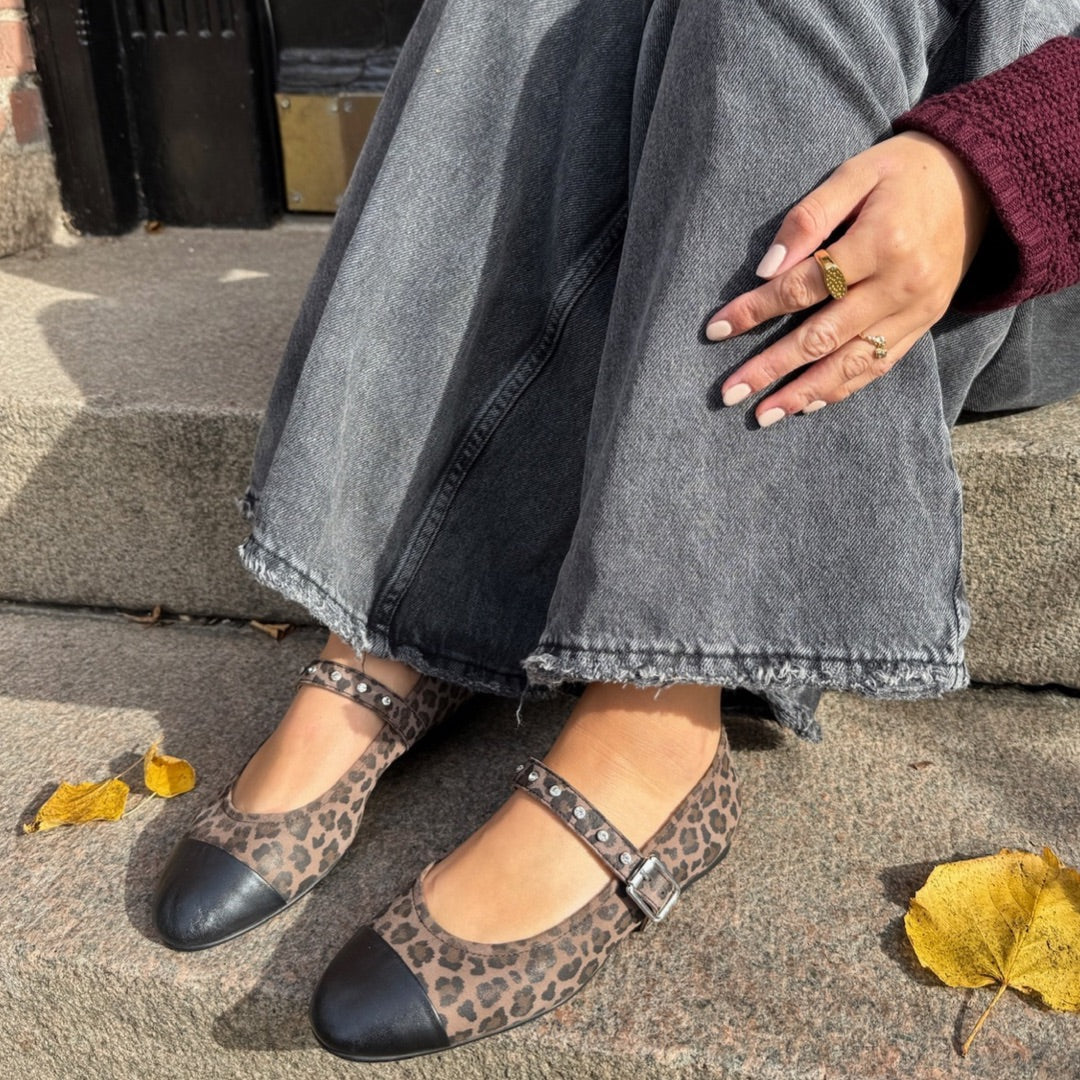Copenhagen Shoes Dreaming Of Love Ballerina Lep Black Mode