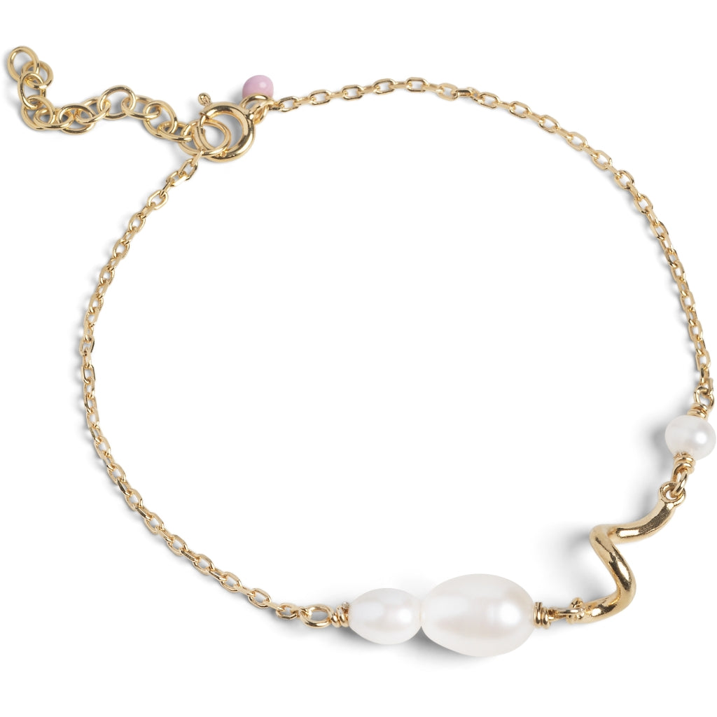Enamel Pearlie Twist Armbånd Pearl
