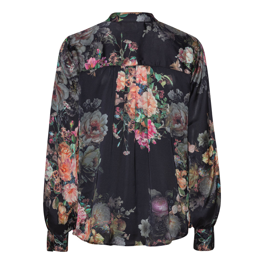 Karmamia Copenhagen Cornelia Skjorte Daisy Noir Tea Rose